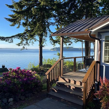 Puget Sound Chic Romantic Cottage With Private Beach Access & Gated Entry Port Ludlow Ngoại thất bức ảnh