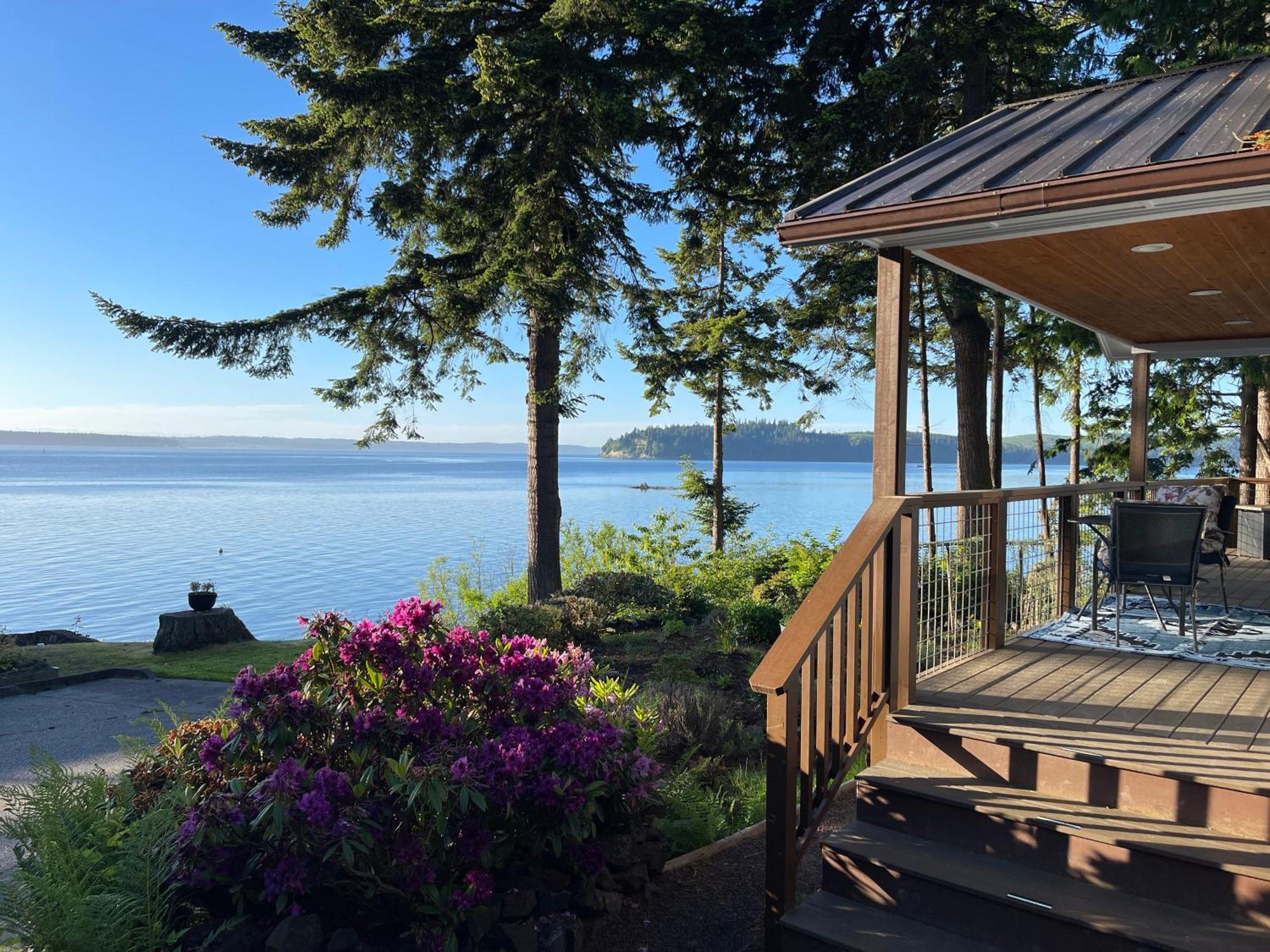 Puget Sound Chic Romantic Cottage With Private Beach Access & Gated Entry Port Ludlow Ngoại thất bức ảnh